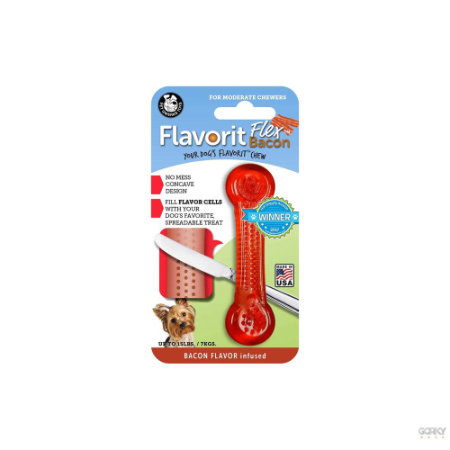 Pet Qwerks Flavorit Brinquedo com Sabor a Bacon | GORKY PETS