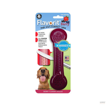 Pet Qwerks Flavorit Brinquedo c/ sabor a Frutos Silvestres | GORKY PETS