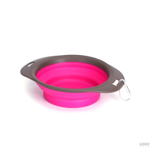 Tigela de Viagem Retráctil em Silicone | GORKY PETS