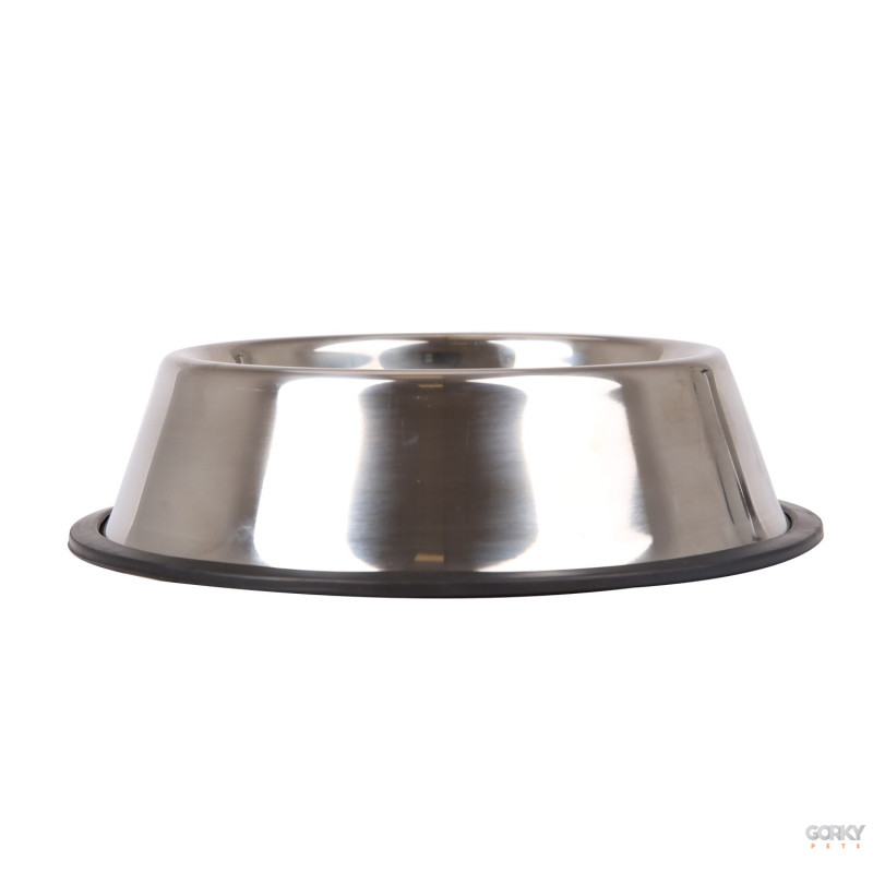 Tigela Anti-Derrapante em Inox | GORKY PETS