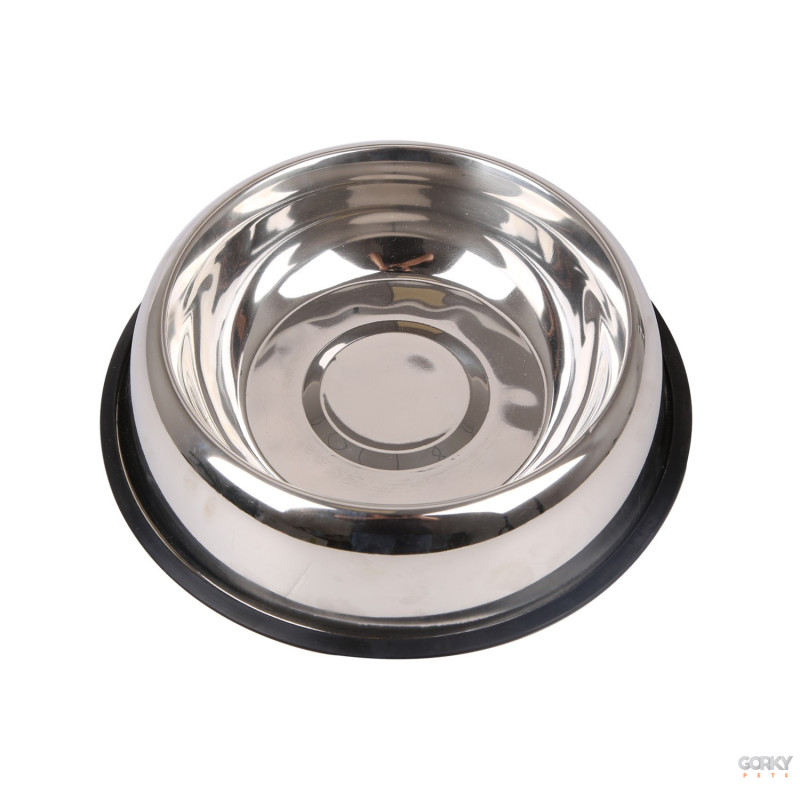 Tigela Anti-Derrapante em Inox | GORKY PETS