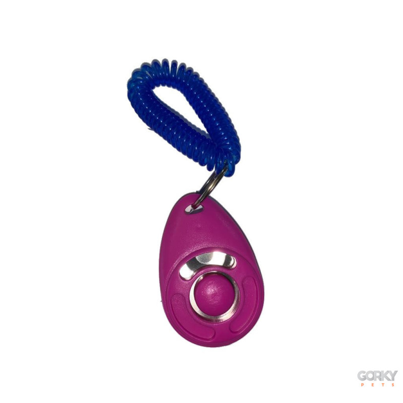 Clicker Rosa para Treino de Cão - GP Acessórios | GORKY PETS