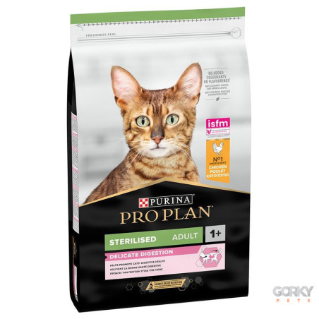 Ração Superpremium para Gatos Adultos – Purina Pro Plan Digestão Delicada Frango