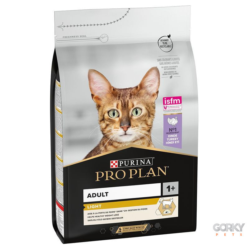 Ração Superpremium Purina Pro Plan Adulto 1+ Light Peru