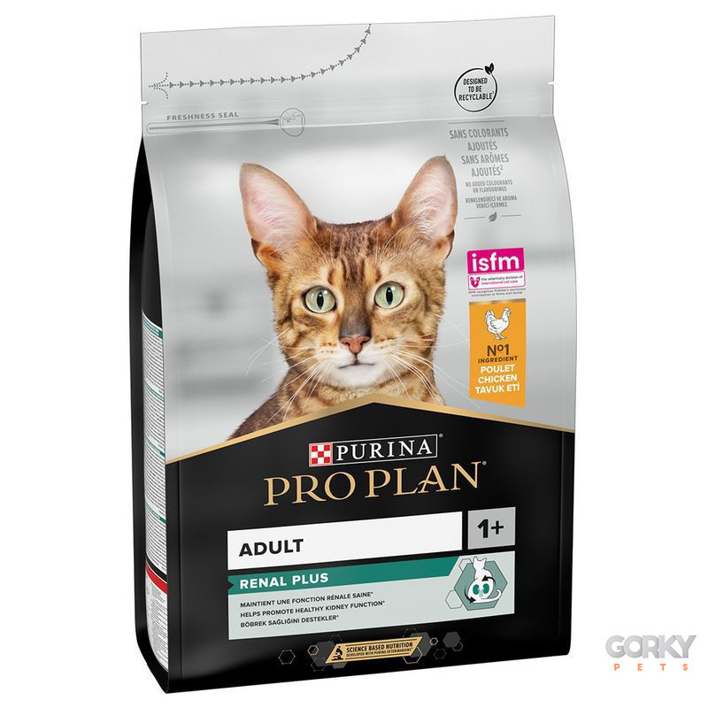 Ração Superpremium Purina Pro Plan Adulto 1+ Renal Plus Frango