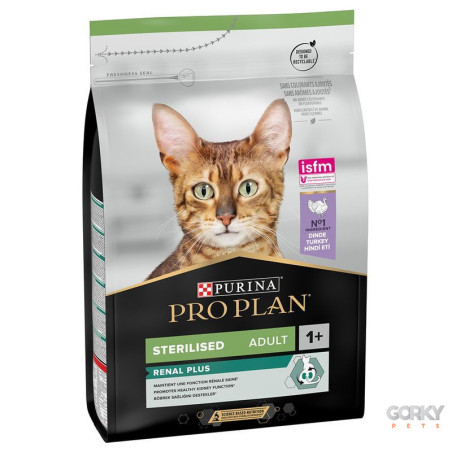 Purina Pro Plan Esterilizado Adulto 1+ RENAL PLUS Peru - Ração Gato Superpremium