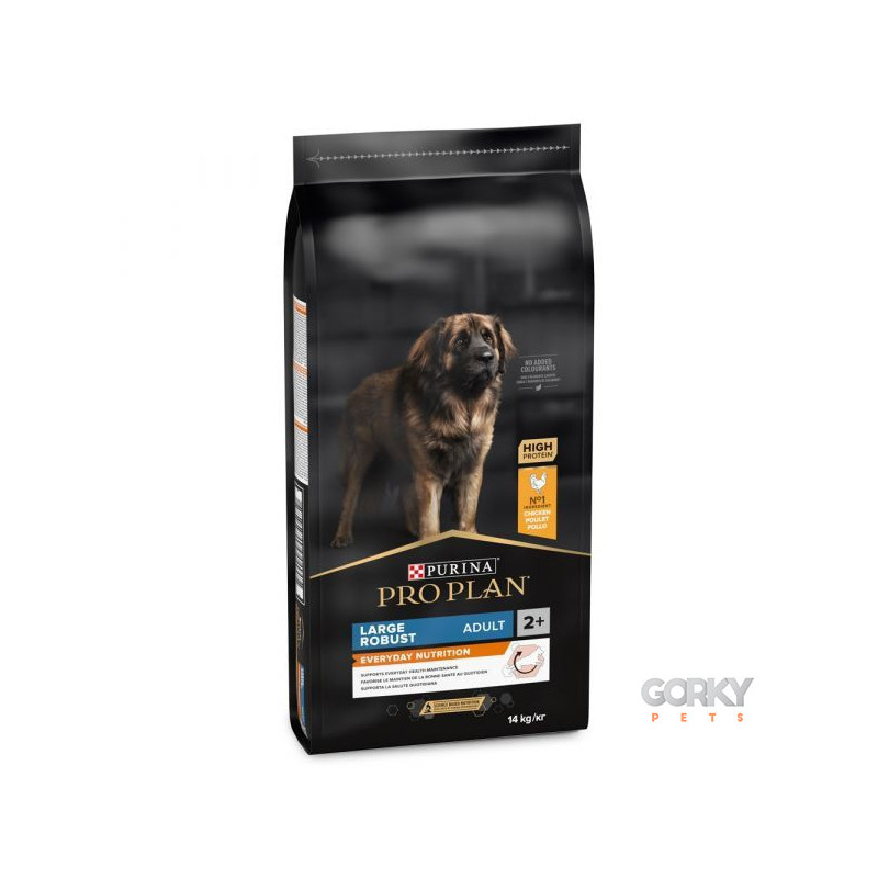 Purina PRO PLAN Cão Adulto Grande Robusto Rico em Frango | Ração Superpremium para Cães de Grande Porte Robustos