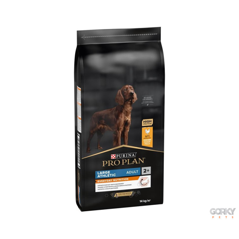 Purina PRO PLAN Cão Adulto Grande Atlético Rico em Frango | Ração Superpremium para Cães de Grande Porte Atléticos