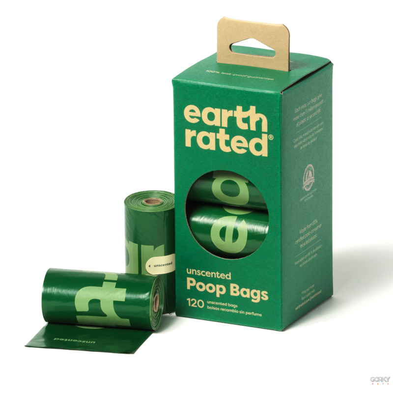 Earth Rated Sacos de Recarga Biodegradáveis de Lavanda| GORKY PETS