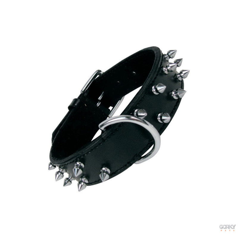 Coleira Nylon com Neoprene Azul - LEO PET | GORKY PETS