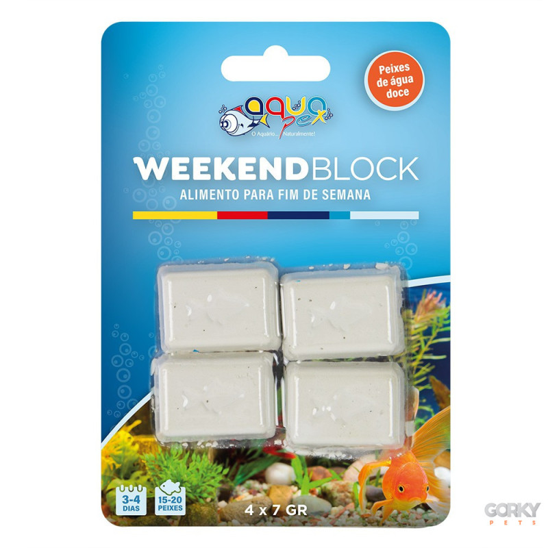 AQUAPEX - Alimento de Fim-de-Semana para Peixes | GORKY PETS