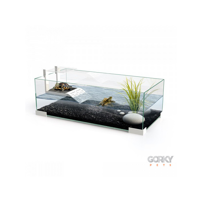 Tartarugueira CIANO 60x29,6x19,5cm | GORKY PETS