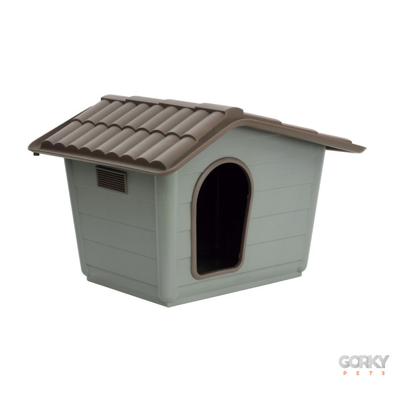 Casota de Exterior ECO GRANDE em PLÁSTICO RECICLADO | GORKY PETS