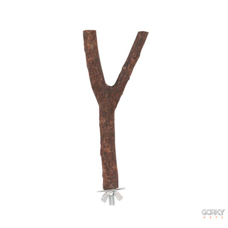 Poleiro de Madeira em Y | GORKY PETS