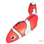 Peixe Palhaço Saltitante em Tecido para gatos - TRIXIE | GORKY PETS