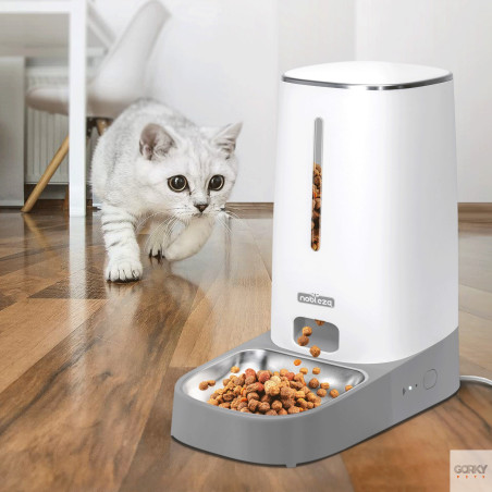 Dispensador Inteligente para Animais de Estimação - Nobleza | GORKY PETS