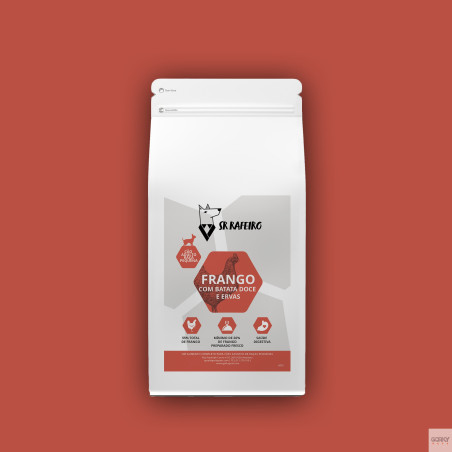 Sr. Rafeiro Grain Free Adulto Frango – Ração Sem Cereais | GORKY PETS