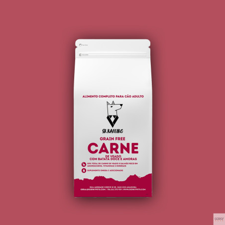 Sr. Rafeiro Grain Free Adulto Veado – Ração Sem Cereais | GORKY PETS