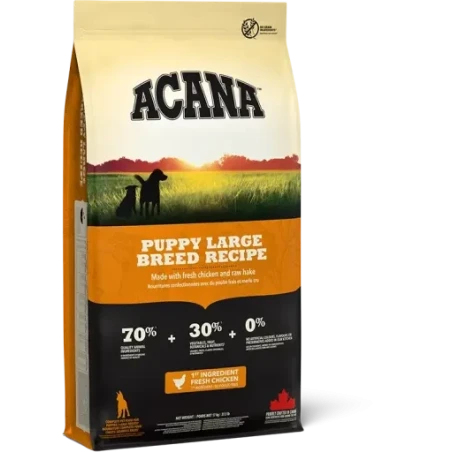 Acana Puppy Large Breed – Ração para Cachorros de Raças Grandes com Crescimento Controlado