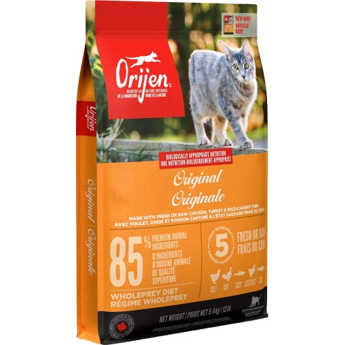 ORIJEN Original Cat - Ração Seca Superpremium para Gatos de Todas as Idades