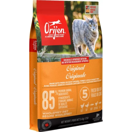 ORIJEN Original Cat - Ração Seca Superpremium para Gatos de Todas as Idades