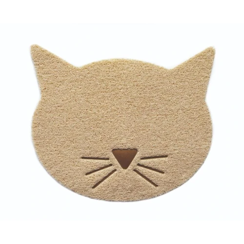 Tapete Leopet para WC de Gato em Forma de Cabeça de Gato | GORKY PETS