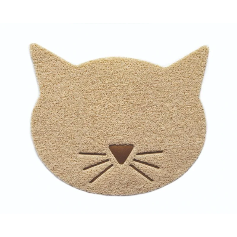Tapete Leopet para WC de Gato em Forma de Cabeça de Gato | GORKY PETS