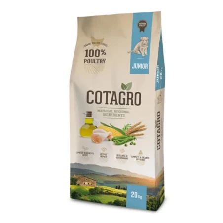 Cotagro Junior Dog 20 kg – Ração Completa para Puppy
