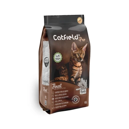 Catfield Premium Cat Litter Quartz Pro 15L | GORKY PETS