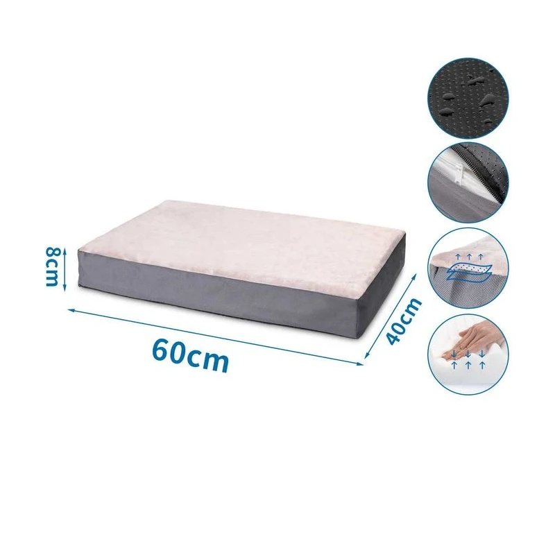 Colchão Ortopédico para Cão em Espuma de Memória | GORKY PETS