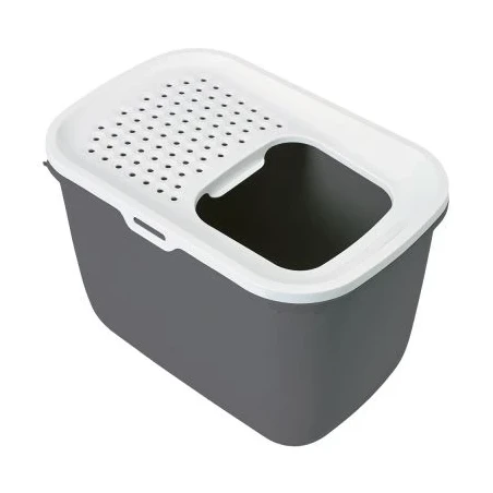 SAVIC WC HOP In, Caixa de Areia Branco e Cinzento | GORKY PETS