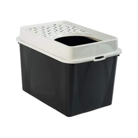 WC Gato Berty Top Entry Preto - MYPET | GORKY PETS