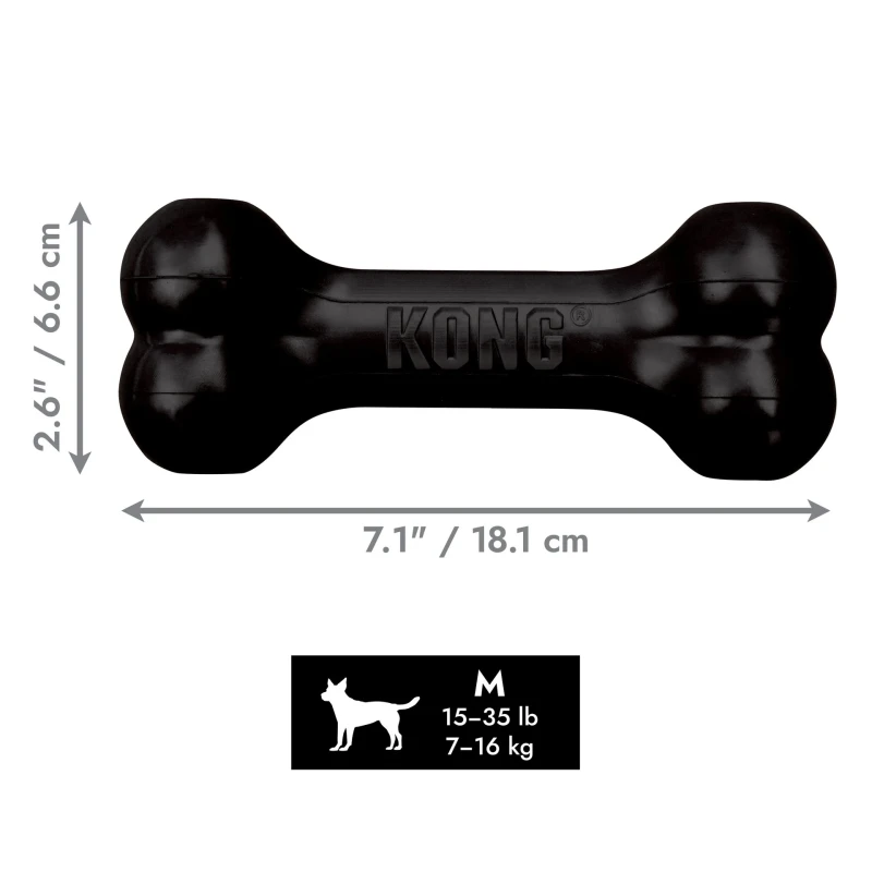 KONG Extreme Goodie Bone | GORKY PETS