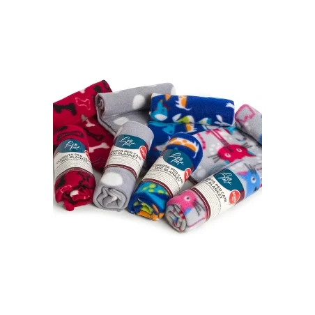 Manta polar para Cães e Gatos 70x100cm - Leopet| GORKY PETS
