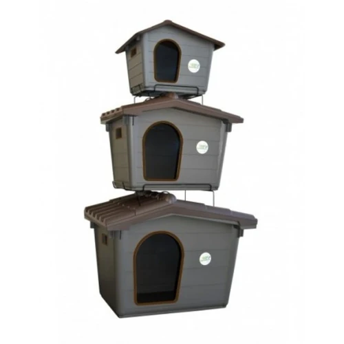 Casota de Exterior ECO MINI em PLÁSTICO RECICLADO | GORKY PETS