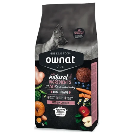 Ownat Ultra Medium Junior – Ração para Cachorro de Raça Média
