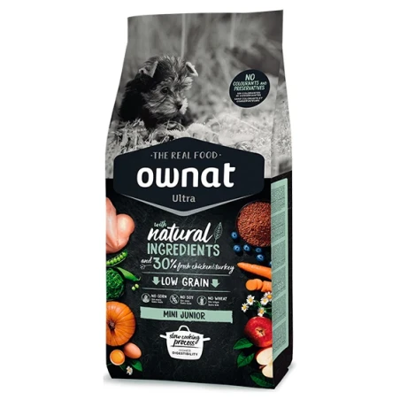 Ownat Ultra Mini Junior – Ração para Cachorro de Raça Pequena