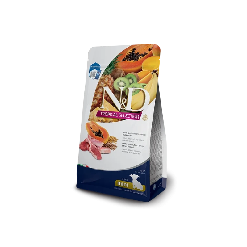 Farmina N&D Tropical Puppy Mini Borrego Ração para Cachorros