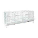 PEDRÓS Gaiola/Viveiro de criação p/ pássaros 100cm Branca | GORKY PETS