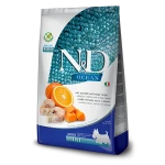 Farmina N&D Ocean Cod, Pumpkin & Orange Adult Mini - Ração Superpremium Sem Cereais