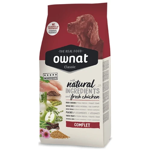 Ownat Classic Complet Adult Frango | Ração Natural e Equilibrada para Cães Adultos