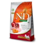 Farmina N&D Pumpkin Chicken & Pomegranate Adult Mini – Ração Sem Cereais