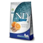 Farmina N&D Ocean Herring & Orange Adult Mini - Ração Superpremium Sem Cereais