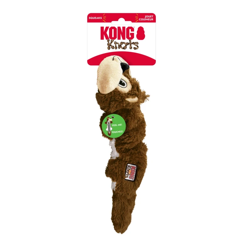 KONG Scrunch Knots Squirrel | GORKY PETS