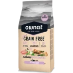 Ownat Cat Prime GF Sterilised Frango & Perú – Ração esterilizados