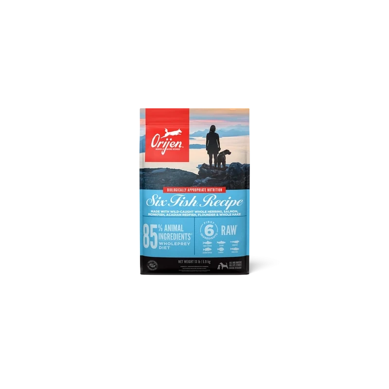 ORIJEN Six Fish Ração para Cães com Peixe | GORKY PETS