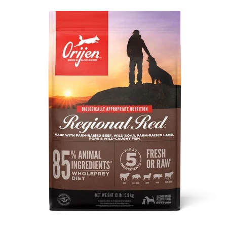 ORIJEN Regional Red Ração para Cães Rica em Carne | GORKY PETS
