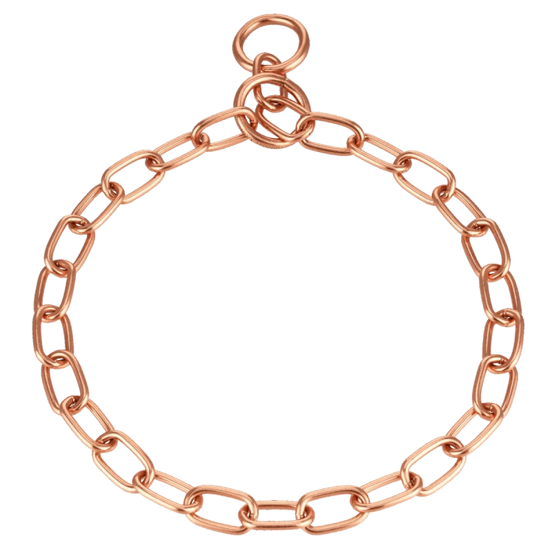 Coleira Elos Médios 3mm Aço Curogan - HS Sprenger | GORKY PETS