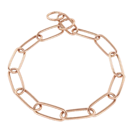 Coleira Elos Longos 4mm Aço Curogan - HS Sprenger | GORKY PETS