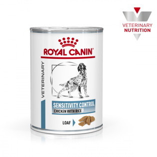 Royal Canin Veterinary Diet Dog Sensitivity Control Latas Frango & Arroz - Ração Húmida Hipoalergénica